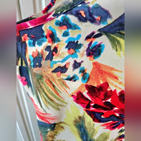 GAP Multicolor Floral Tank Top - Picture 4 of 5